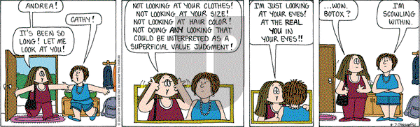 Cathy Classics on Saturday August 7, 2004 Comic Strip