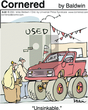 Cornered on Wednesday August 22, 2001 Comic Strip