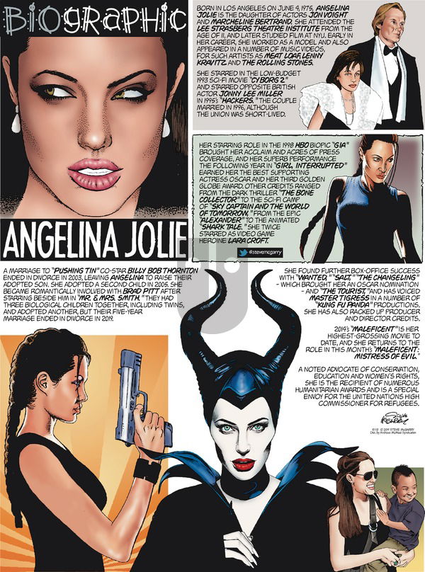 Biographic on Sunday October 13, 2019 Comic Strip