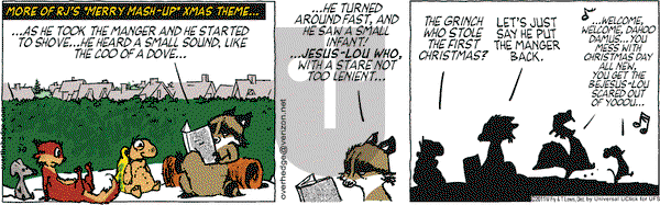 Over the Hedge on Wednesday November 30, 2011 Comic Strip