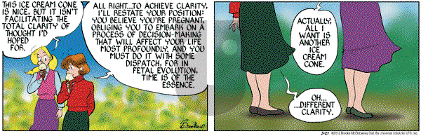 9 Chickweed Lane on Tuesday March 27, 2012 Comic Strip