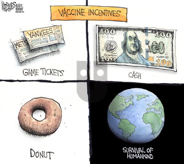 Matt Davies on Sunday May 9, 2021 Comic Strip