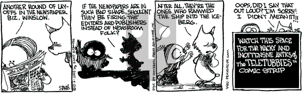 Prickly City on Saturday December 3, 2005 Comic Strip