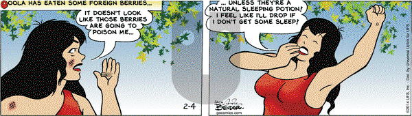 Alley Oop on Tuesday February 4, 2014 Comic Strip