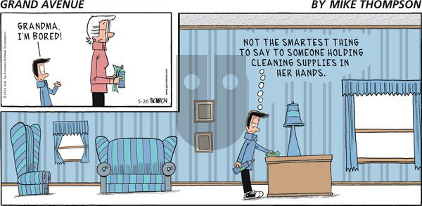 Grand Avenue on Sunday May 26, 2024 Comic Strip