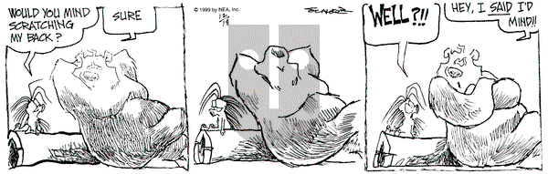 The Grizzwells - Saturday December 18, 1999 Comic Strip