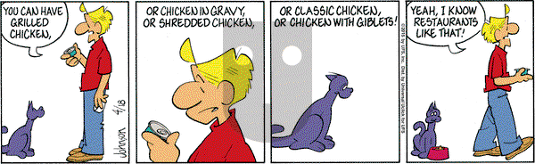 Arlo and Janis on Saturday April 18, 2015 Comic Strip
