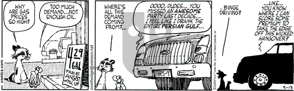 Over the Hedge on Tuesday September 13, 2005 Comic Strip