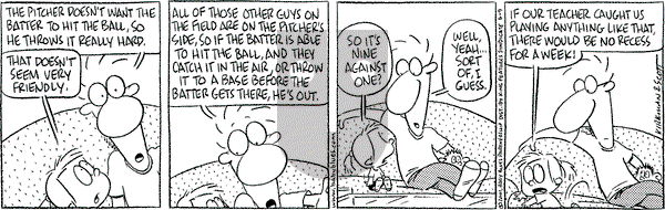 Baby Blues on Saturday June 9, 2001 Comic Strip