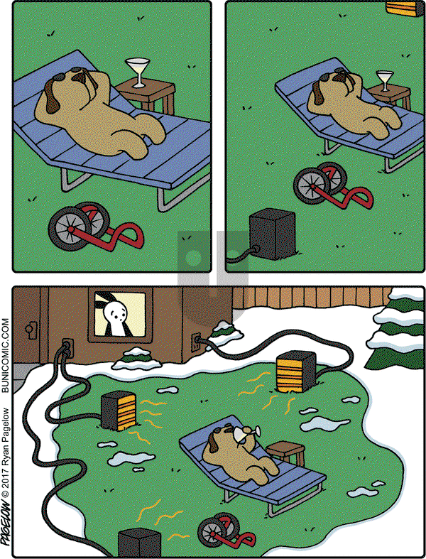 Buni on Monday January 16, 2017 Comic Strip