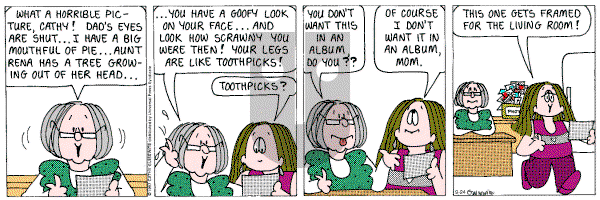 Cathy Classics - Wednesday September 24, 2003 Comic Strip