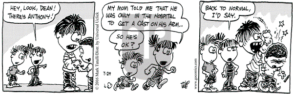 Heart of the City on Friday July 29, 2016 Comic Strip
