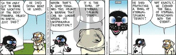 Get Fuzzy on Thursday July 26, 2012 Comic Strip