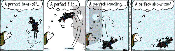 Fred Basset on Wednesday January 14, 2015 Comic Strip