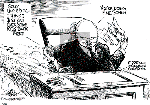Pat Oliphant on Monday March 26, 2001 Comic Strip