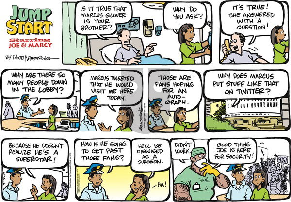 JumpStart on Sunday July 7, 2013 Comic Strip