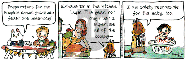 Breaking Cat News on Monday November 19, 2018 Comic Strip