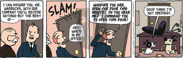 Pooch Cafe on Monday November 11, 2013 Comic Strip