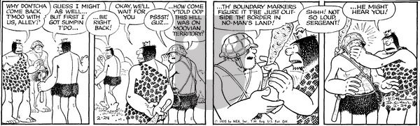 Alley Oop on Tuesday February 24, 1970 Comic Strip