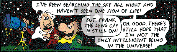 Frank and Ernest on Saturday November 15, 2008 Comic Strip