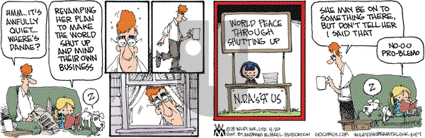 Non Sequitur on Friday April 20, 2018 Comic Strip