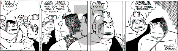 Alley Oop on Tuesday February 19, 2002 Comic Strip
