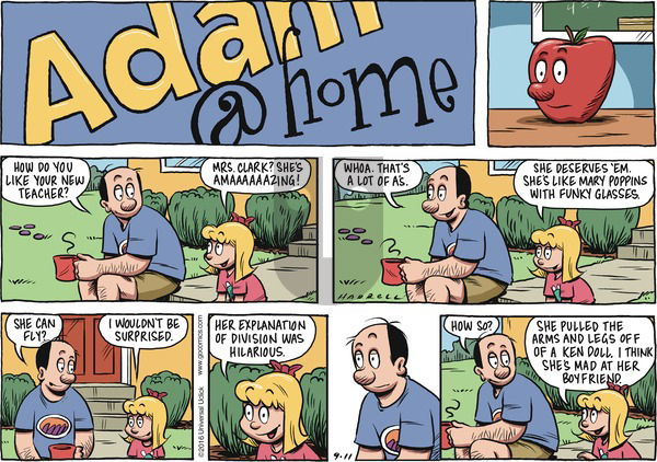 Adam@Home on Sunday September 11, 2016 Comic Strip