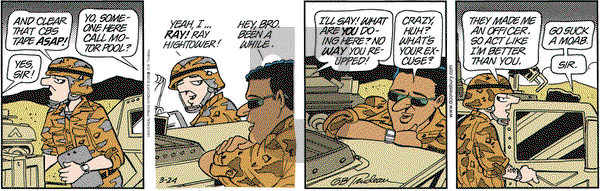 Doonesbury on Monday March 24, 2003 Comic Strip