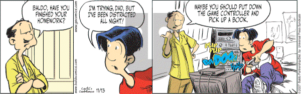 Baldo - Tuesday November 13, 2007 Comic Strip