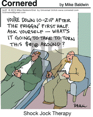 Cornered on Wednesday March 27, 2013 Comic Strip