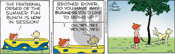 Red and Rover on Thursday June 19, 2025 Comic Strip