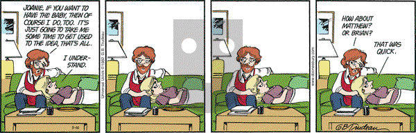 Doonesbury on Saturday May 16, 2015 Comic Strip