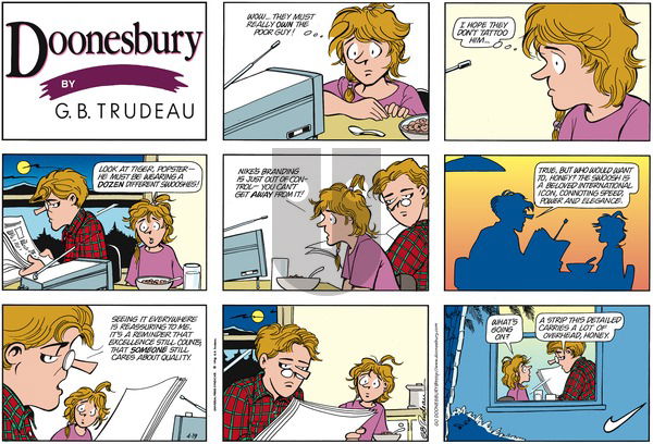 Doonesbury on Sunday April 19, 1998 Comic Strip