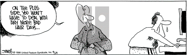 The Buckets - Tuesday September 29, 1998 Comic Strip