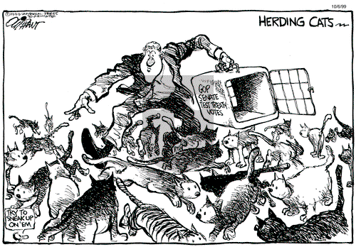 Pat Oliphant on Wednesday October 6, 1999 Comic Strip