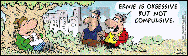 Frank and Ernest on Friday June 16, 2017 Comic Strip