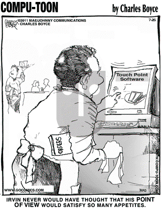 Compu-toon on Monday July 25, 2011 Comic Strip