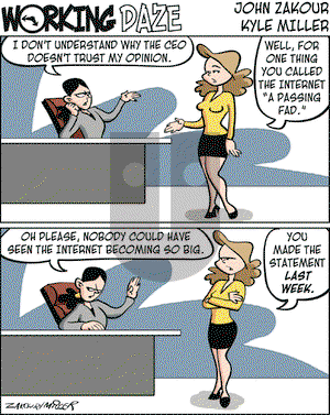 Working Daze on Friday September 28, 2007 Comic Strip