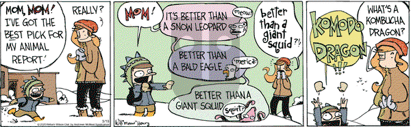Wallace the Brave on Thursday March 19, 2020 Comic Strip