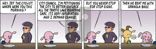 Pearls Before Swine on Monday March 19, 2018 Comic Strip