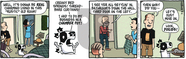 Pooch Cafe on Friday July 6, 2012 Comic Strip