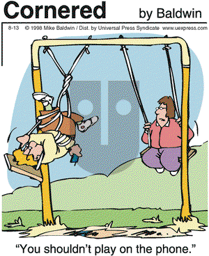 Cornered on Thursday August 13, 1998 Comic Strip