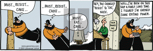 Overboard on Tuesday November 19, 2013 Comic Strip