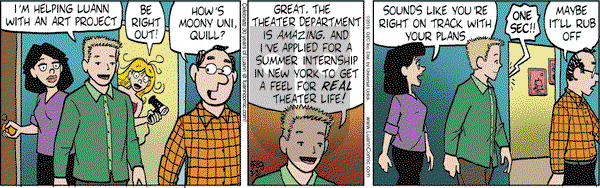Luann on Tuesday March 31, 2015 Comic Strip