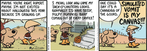 DeFlocked on Thursday October 16, 2014 Comic Strip