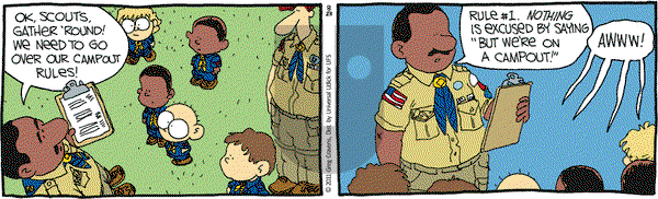 The Buckets on Tuesday August 23, 2011 Comic Strip