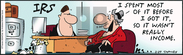 Frank and Ernest - Thursday February 29, 2024 Comic Strip