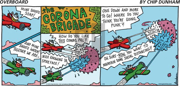 Overboard on Sunday July 5, 2020 Comic Strip