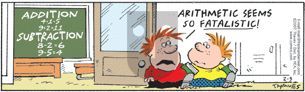 Frank and Ernest - Saturday February 3, 2007 Comic Strip