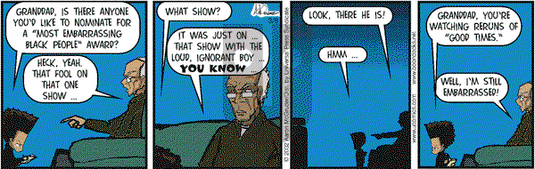 The Boondocks on Friday March 8, 2002 Comic Strip